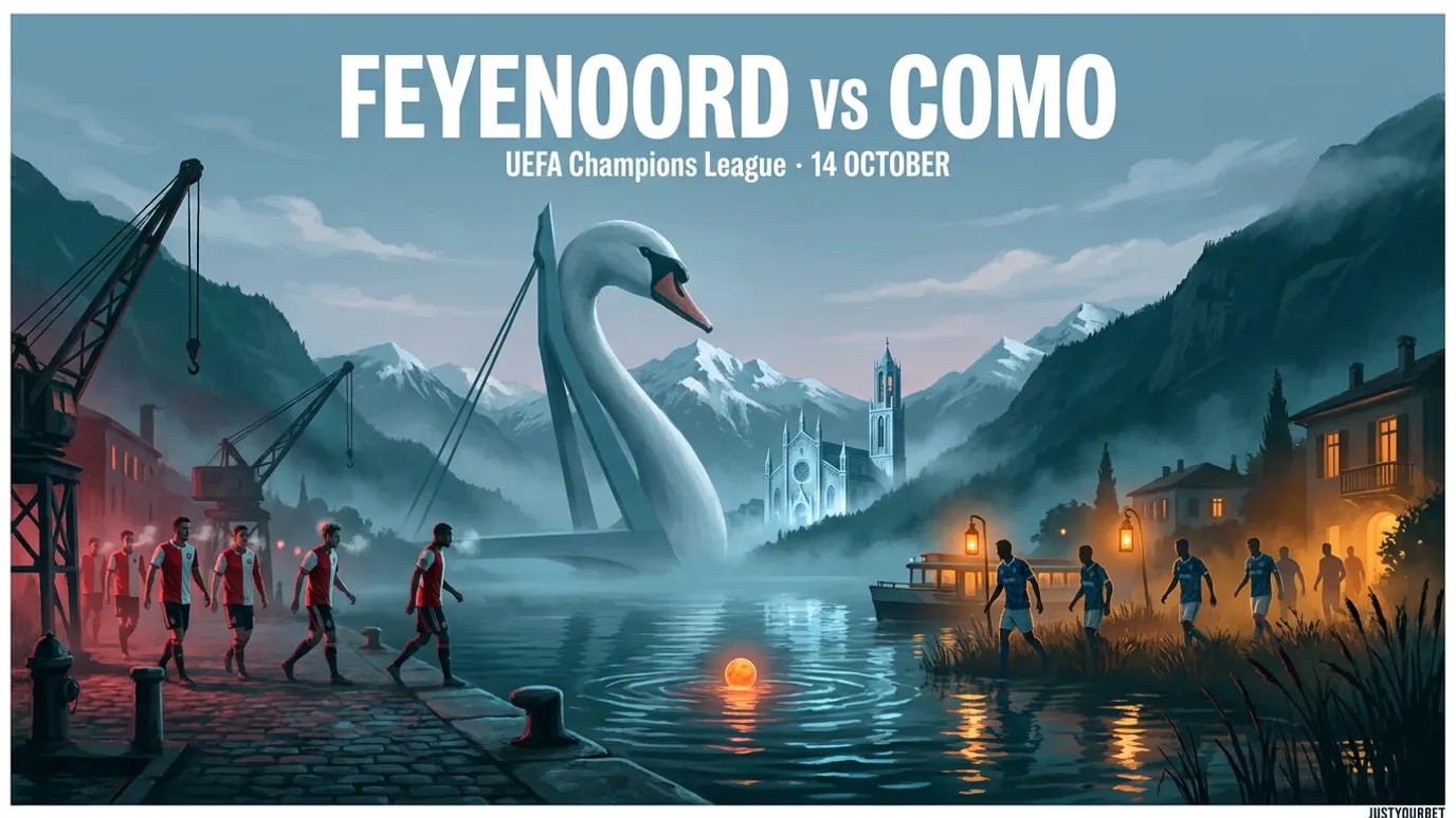 Feyenoord vs Como — póster del partido